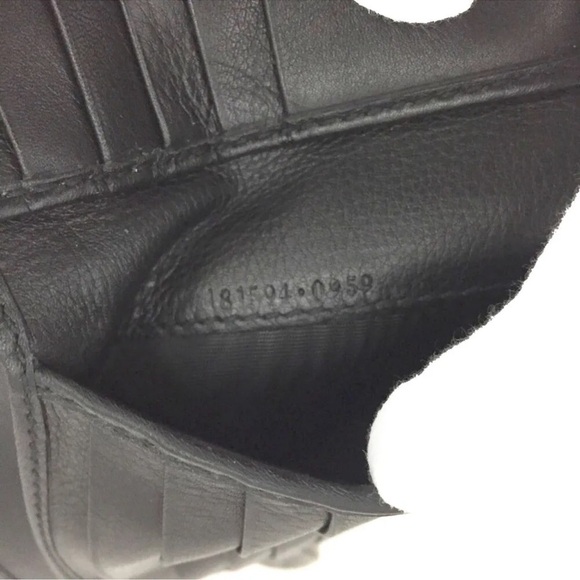 Authentic GUCCI Interlocking GG Logo Canvas Leather Bifold Wallet EUC - Picture 7 of 8